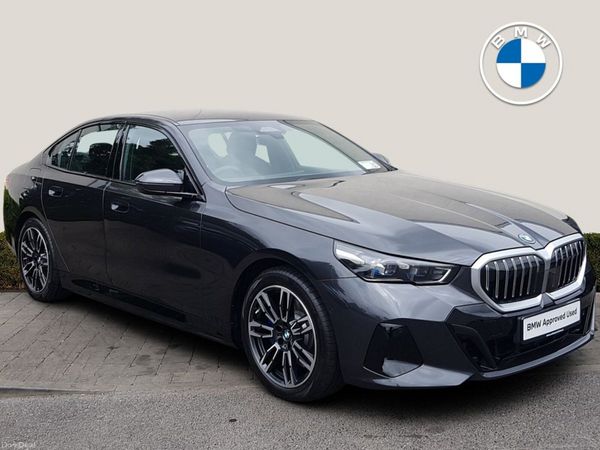 BMW 5-Series Saloon, Petrol Plug-in Hybrid, 2026, Grey