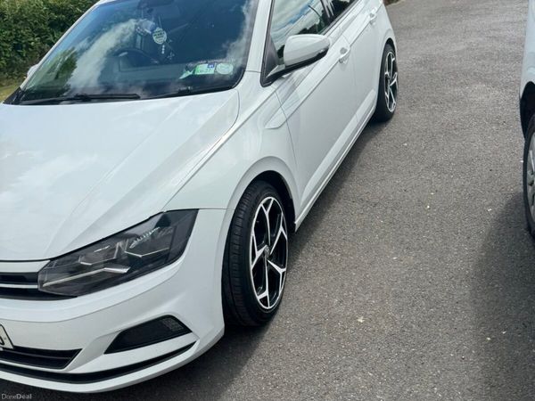 Volkswagen Polo Hatchback, Petrol, 2019, White