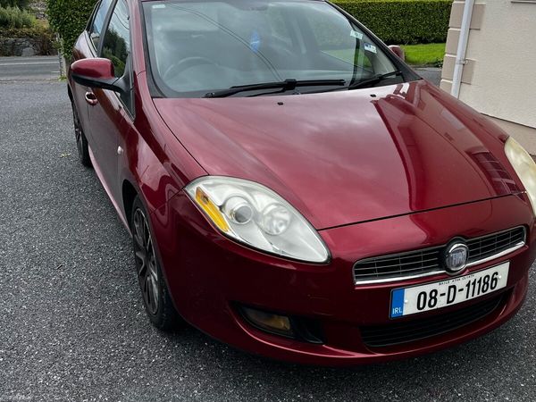 Fiat Bravo Hatchback, Petrol, 2008, Red