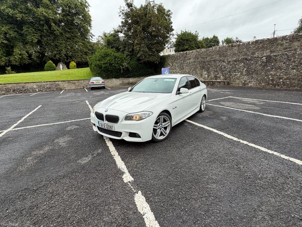 BMW 5-Series Saloon, Diesel, 2013, White