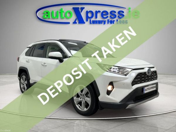 Toyota RAV4 SUV, Petrol Hybrid, 2021, White