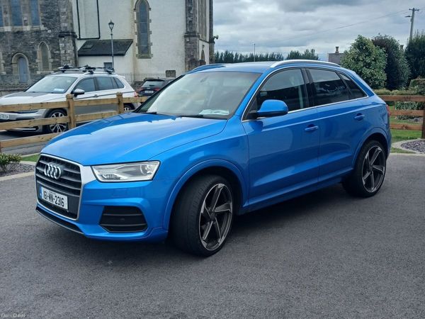 Audi Q3 SUV, Diesel, 2016, Blue