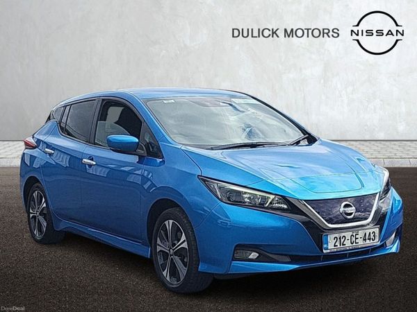 Nissan Leaf Hatchback, Electric, 2021, Blue