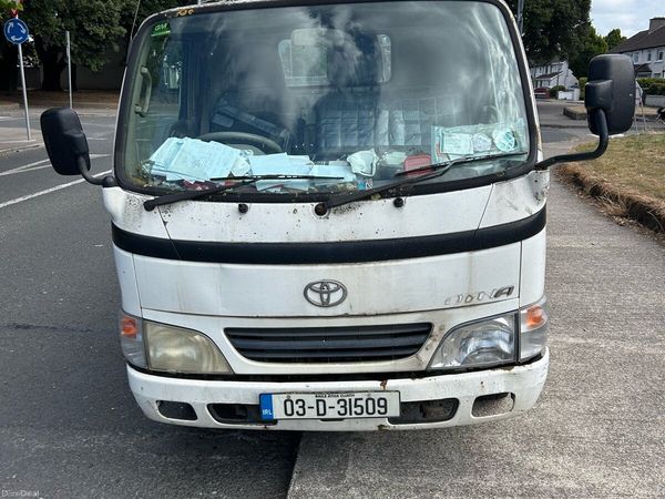 Toyota Dyna Pick Up, Diesel, 2003, White
