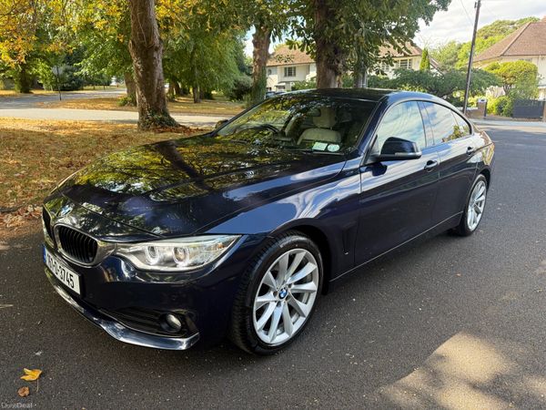 BMW 4-Series Saloon, Diesel, 2016, Blue