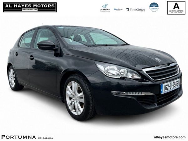 Peugeot 308 Hatchback, Diesel, 2016, Black