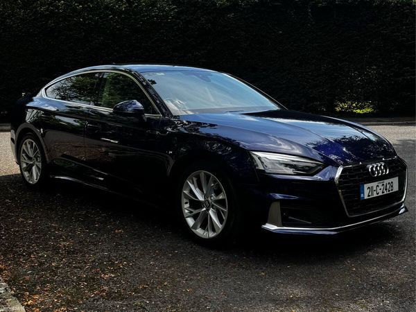 Audi A5 Hatchback, Diesel, 2021, Blue