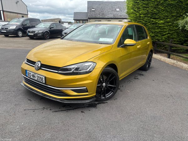 Volkswagen Golf Hatchback, Petrol, 2018, Gold