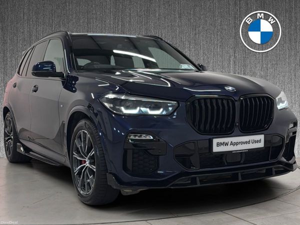 BMW X5 SUV, Petrol Plug-in Hybrid, 2021, Blue