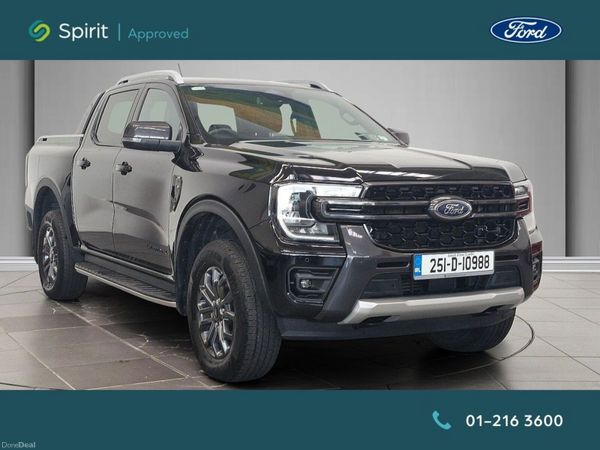Ford Ranger SUV, Diesel, 2025, Black