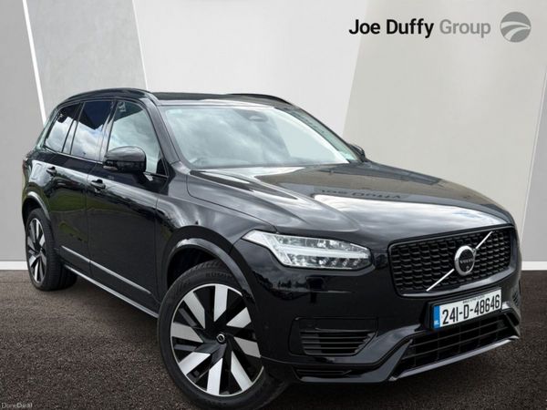 Volvo XC90 SUV, Petrol Plug-in Hybrid, 2024, Black