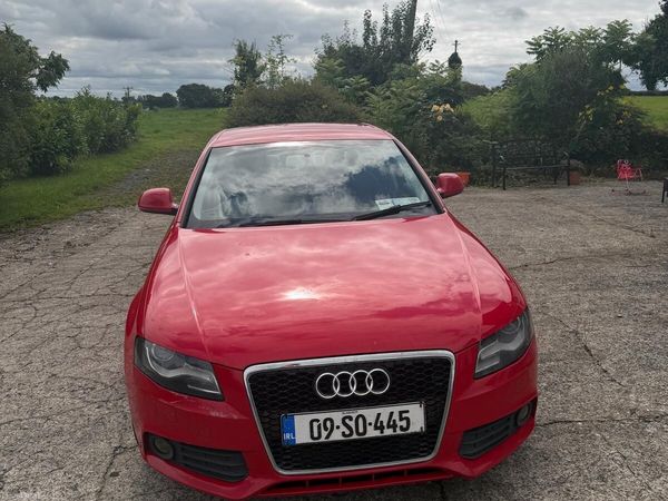 Audi A4 Saloon, Diesel, 2009, Red