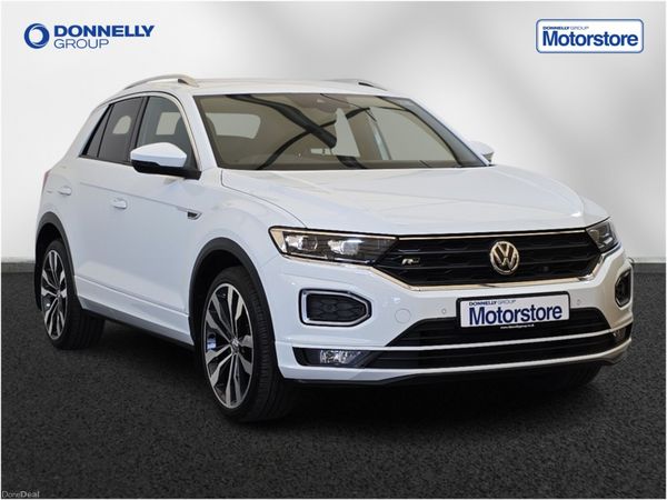 Volkswagen T-Roc Hatchback, Diesel, 2018, White