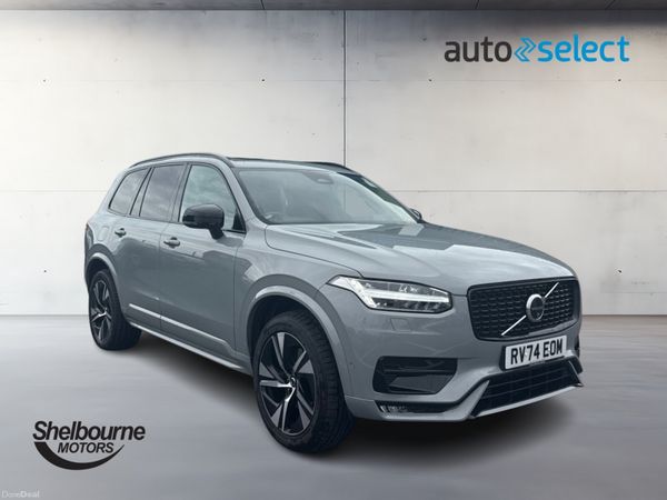 Volvo XC90 Estate, Petrol Hybrid, 2024, Grey