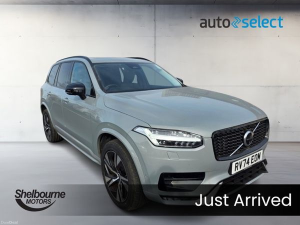 Volvo XC90 Estate, Petrol Hybrid, 2024, Black