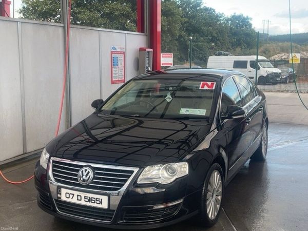 Volkswagen Passat Saloon, Petrol, 2007, Black
