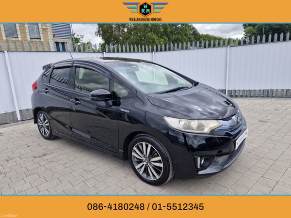 Honda Fit Hatchback, Petrol Hybrid, 2014, Blue