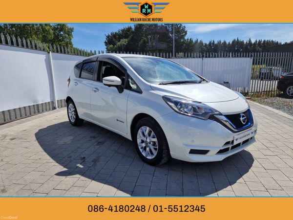 Nissan Note Hatchback, Petrol Hybrid, 2018, White