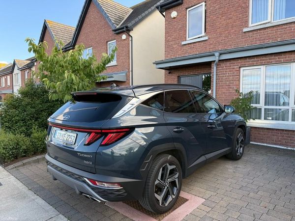 Hyundai Tucson SUV, Petrol Hybrid, 2022, Blue
