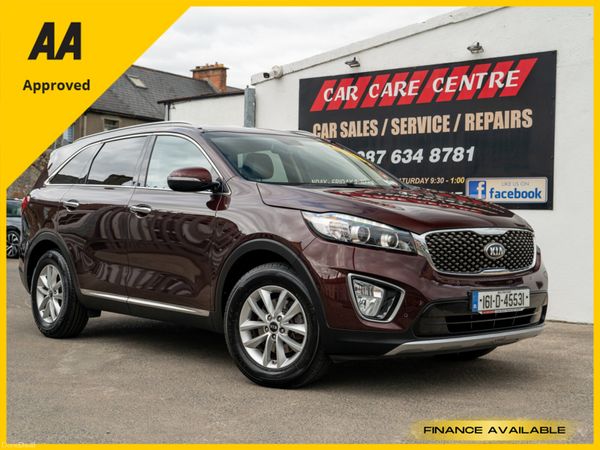 Kia Sorento SUV, Diesel, 2016, Red