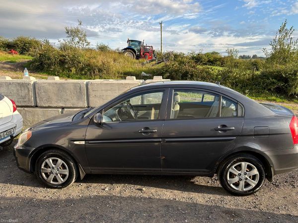 Hyundai Accent Saloon, Petrol, 2008, Grey