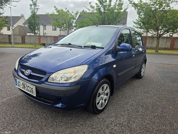 Hyundai Getz Hatchback, Petrol, 2007, Blue