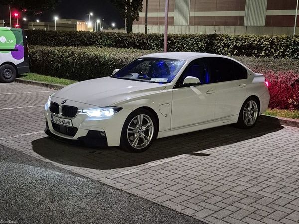 BMW 3-Series Saloon, Petrol Plug-in Hybrid, 2017, White
