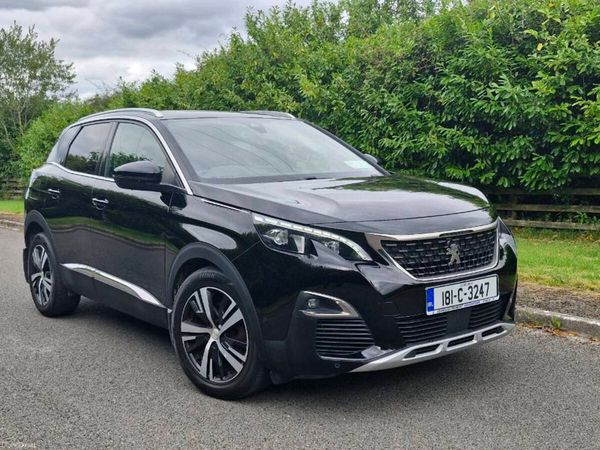 Peugeot 3008 MPV, Petrol, 2018, Black