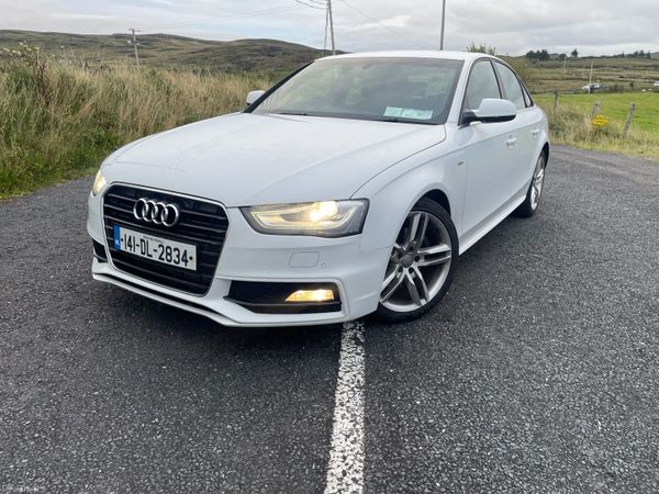 Audi A4 Saloon, Diesel, 2014, White