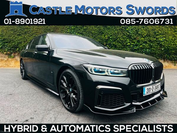 BMW 7-Series Saloon, Petrol Plug-in Hybrid, 2020, Black