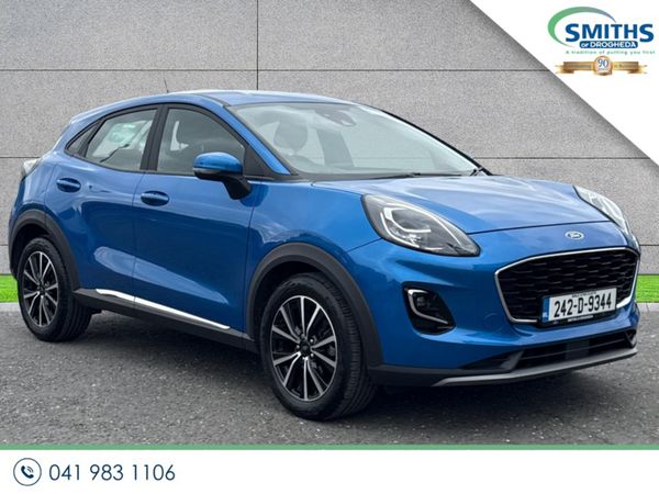 Ford Puma MPV, Petrol Hybrid, 2024, Blue