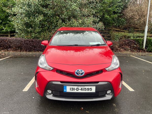 Toyota Prius Hatchback, Petrol Hybrid, 2013, Red