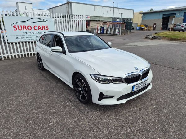 BMW 3-Series Estate, Petrol, 2021, White