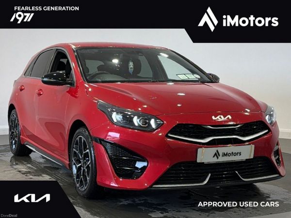 Kia Ceed Hatchback, Petrol, 2022, Red