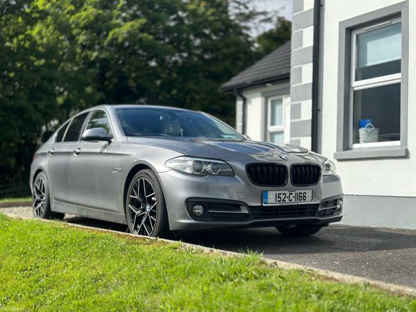 BMW 5-Series Saloon, Diesel, 2015, Grey