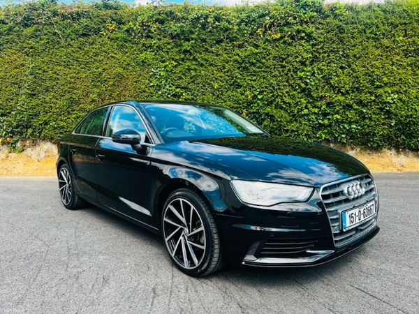 Audi A3 Saloon, Petrol, 2015, Black