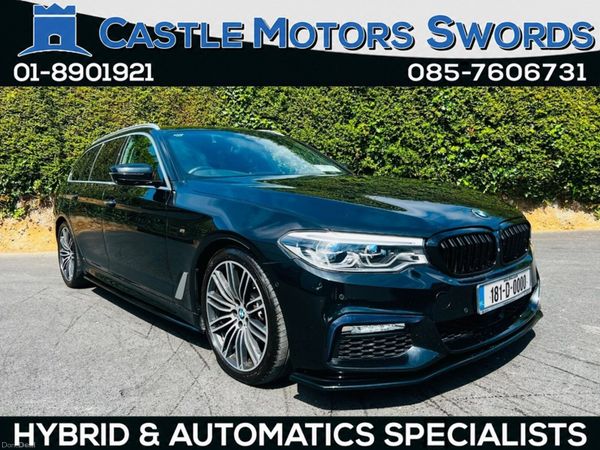 BMW 5-Series Estate, Diesel, 2018, Black