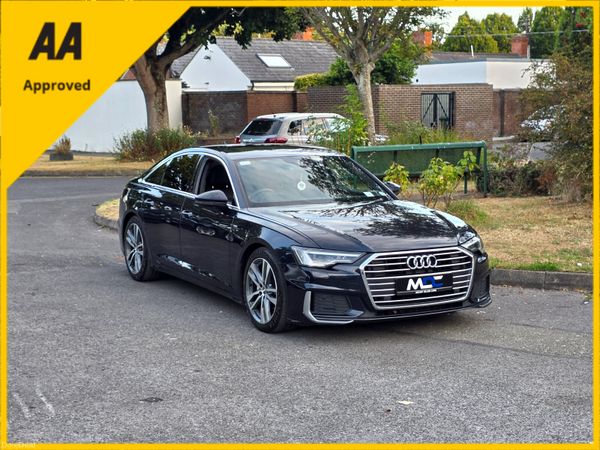 Audi A6 Saloon, Diesel, 2018, Blue