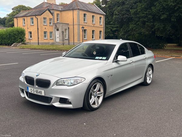 BMW 5-Series Saloon, Diesel, 2012, Silver