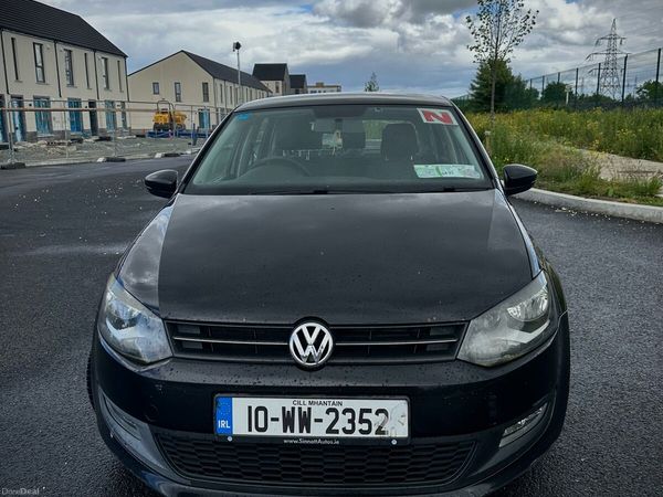 Volkswagen Polo Hatchback, Petrol, 2010, Black