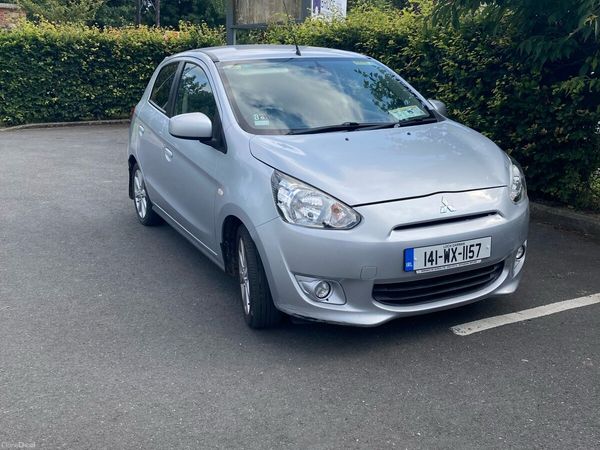 Mitsubishi Space Star Hatchback, Petrol, 2014, Silver