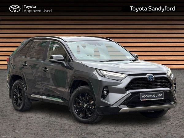 Toyota RAV4 SUV, Petrol Hybrid, 2023, Grey