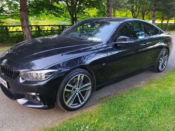 BMW 4-Series Coupe, Petrol, 2017, Black