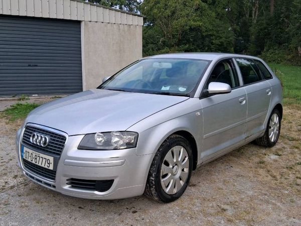 Audi A3 Hatchback, Petrol, 2007, Silver