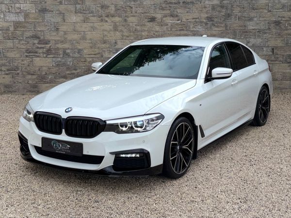 BMW 5-Series Saloon, Diesel, 2019, White