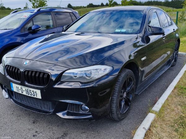 BMW 5-Series Saloon, Diesel, 2011, Black