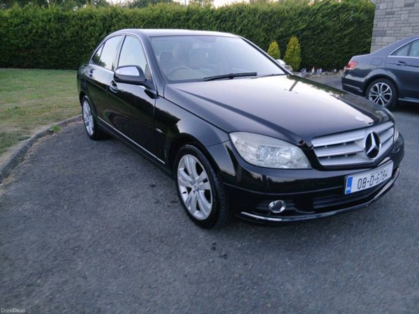 Mercedes-Benz C-Class Saloon, Petrol, 2008, Black