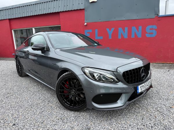 Mercedes-Benz C-Class Coupe, Petrol, 2017, Grey
