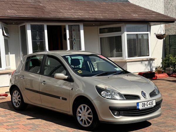 Renault Clio Hatchback, Petrol, 2008, Yellow