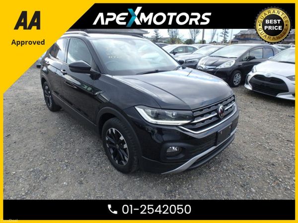 Volkswagen T-Cross SUV, Petrol, 2021, Black